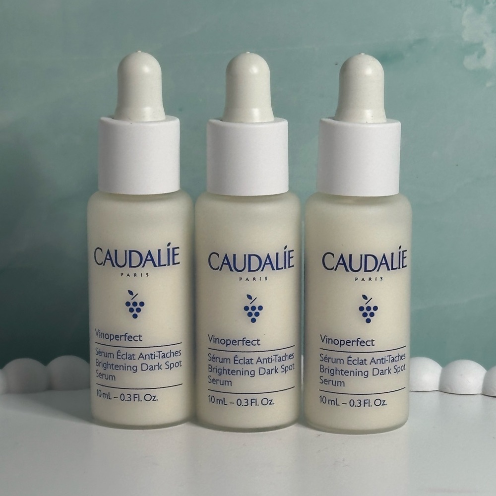 Caudalie Vinoperfect Brightening Dark Spot Serum 10mL 3-PACK NWOB MSRP $84